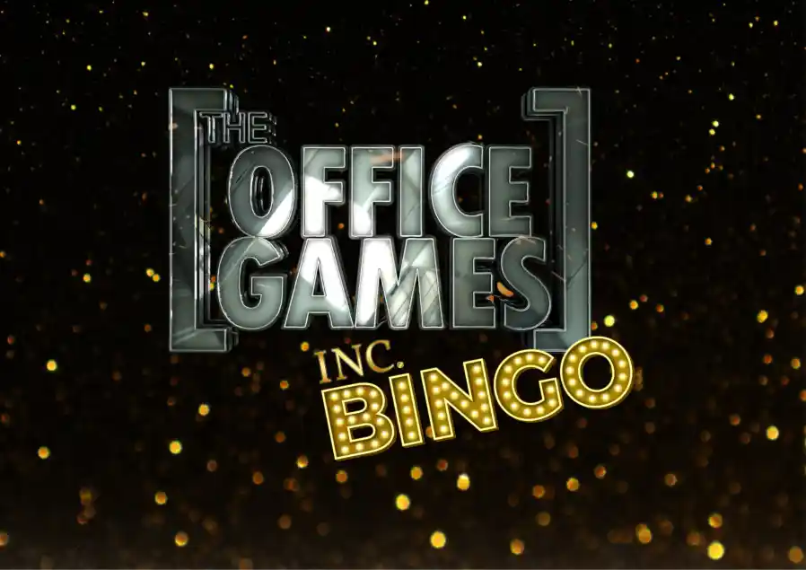 festive office games game show inc. bingo logo