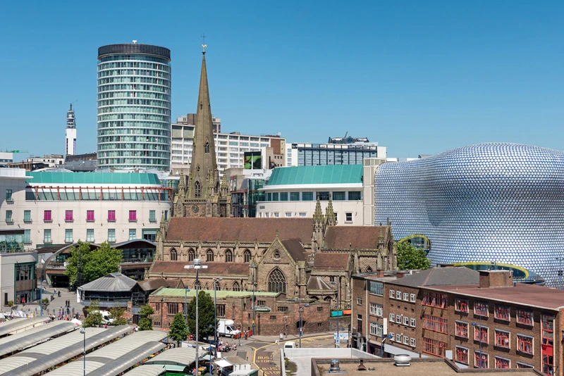 Birmingham Cityscape, England, UK