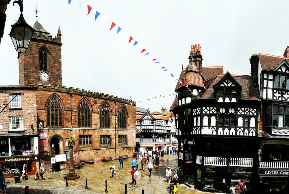 chester town centre square