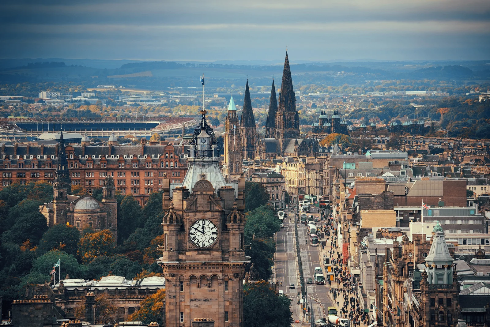 Edinburgh landscape image