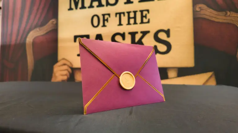 Master of the tasks envelope