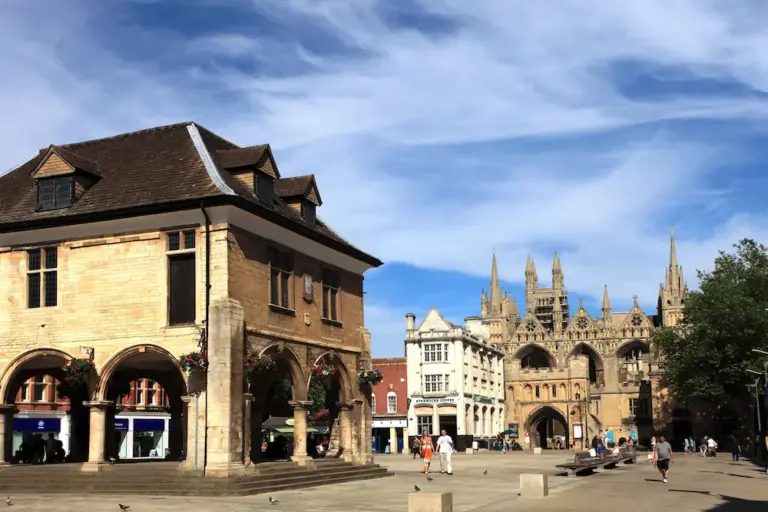 Cathedral Square at Peterborough