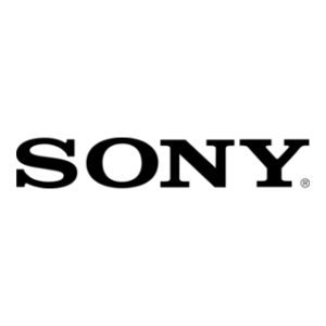 black sony logo